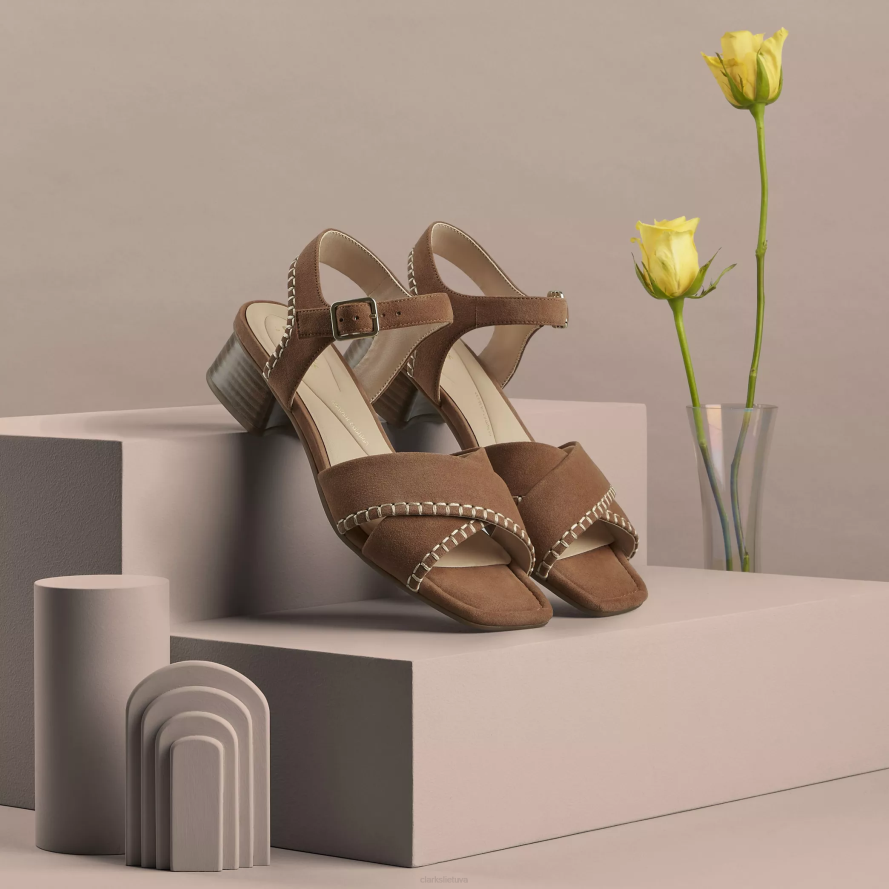 Clarks serina35 kryžius H2XV117 įdegio zomša