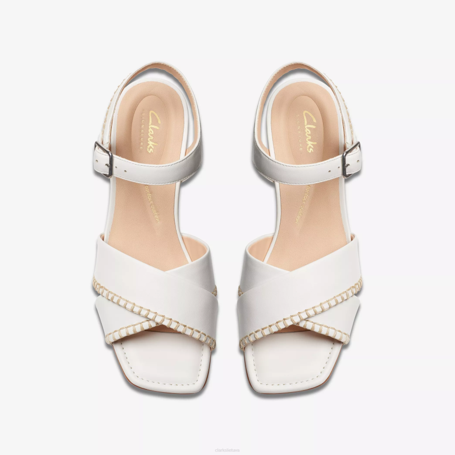 Clarks serina35 kryžius H2XV118 beveik baltos odos