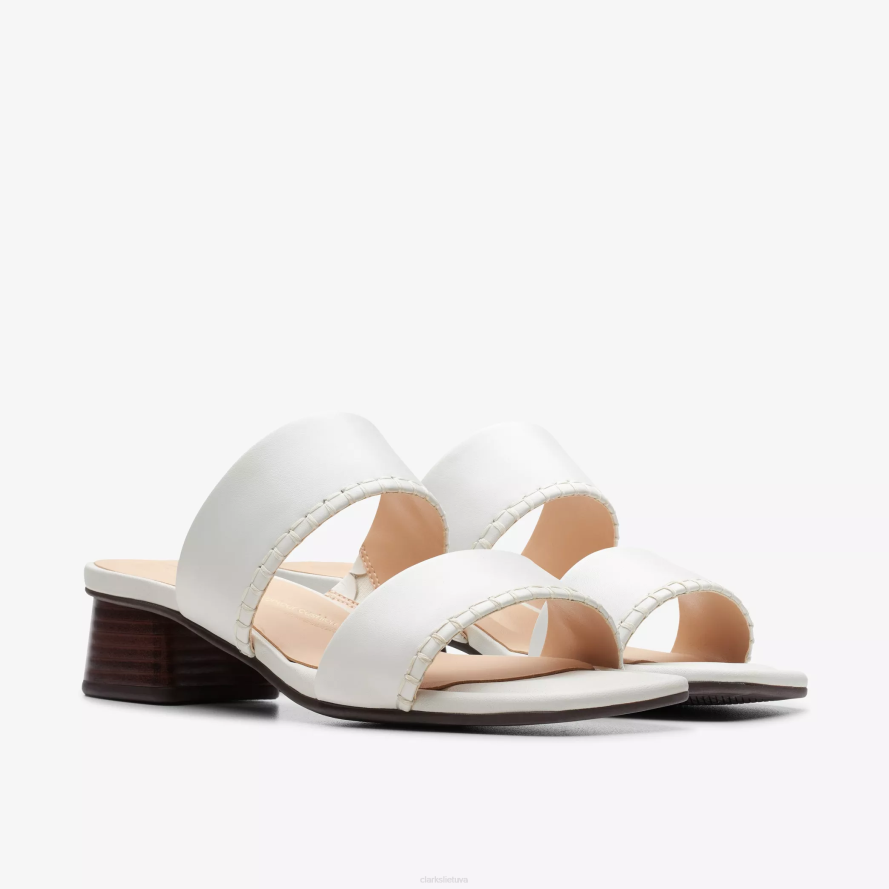 Clarks serina35 mulas H2XV115 beveik baltos odos