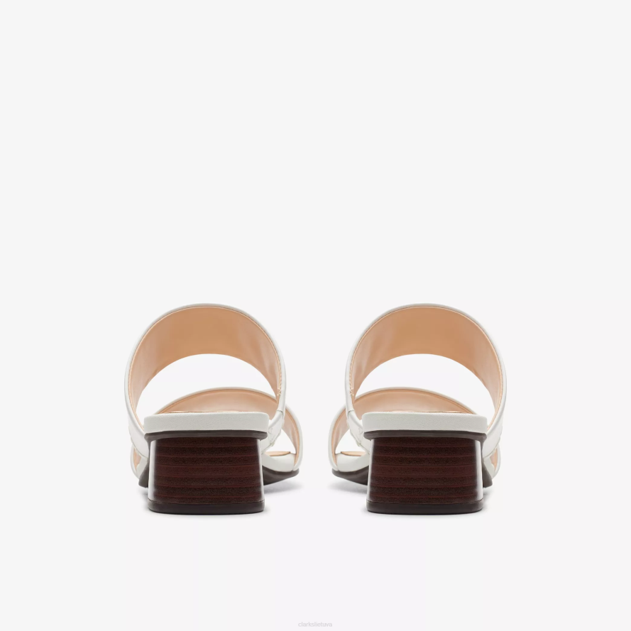 Clarks serina35 mulas H2XV115 beveik baltos odos