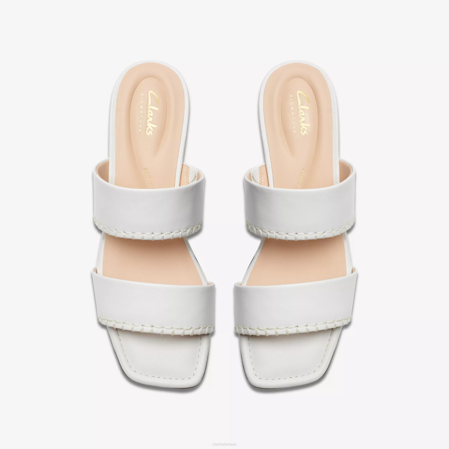 Clarks serina35 mulas H2XV115 beveik baltos odos