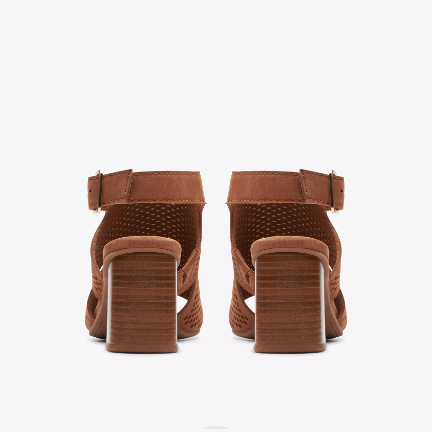 Clarks siara65 srautas H2XV109 įdegio nubukas