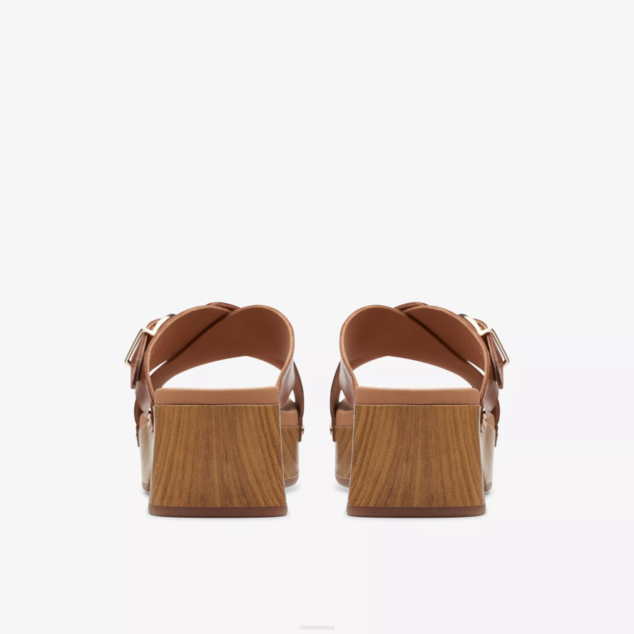 Clarks sivanne vaikščioti H2XV66 rudos odos