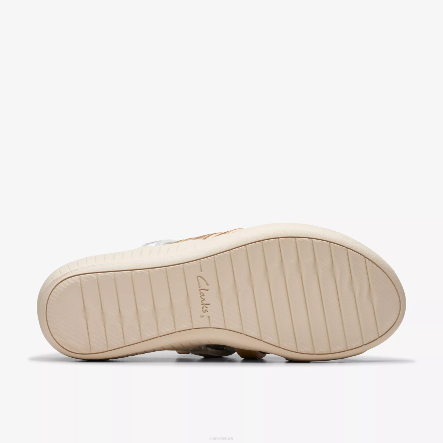 Clarks slysti sveiki rainelė H2XV76 daugiaspalvis metalinis