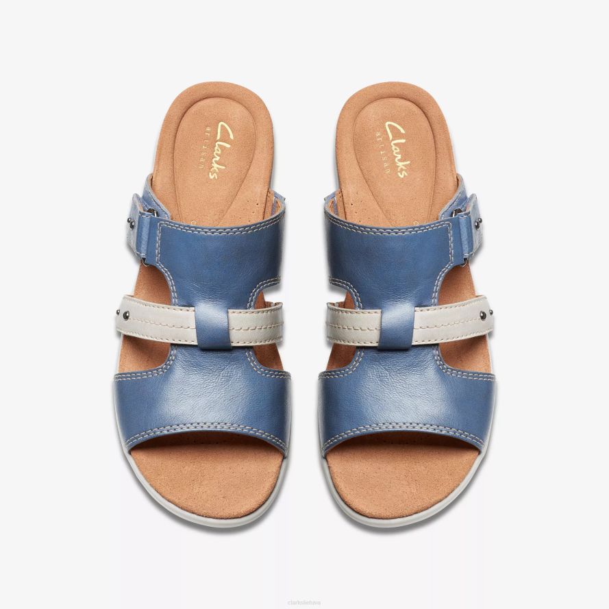 Clarks tuleah jane H2XV4 džinsinio audinio derinys