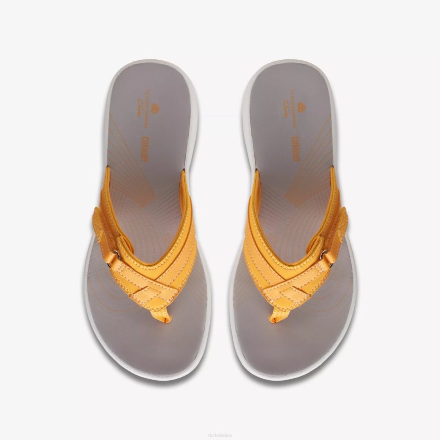 Clarks vėjo jūra H2XV164 apdegė geltonai