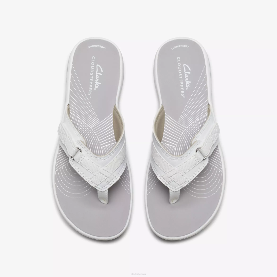 Clarks vėjo jūra H2XV168 balta sintetika