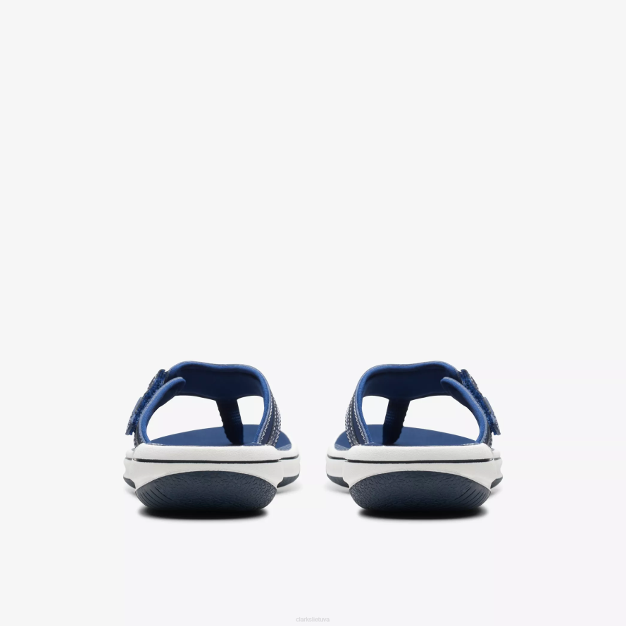 Clarks vėjo jūra H2XV78 tamsiai mėlyna sintetika