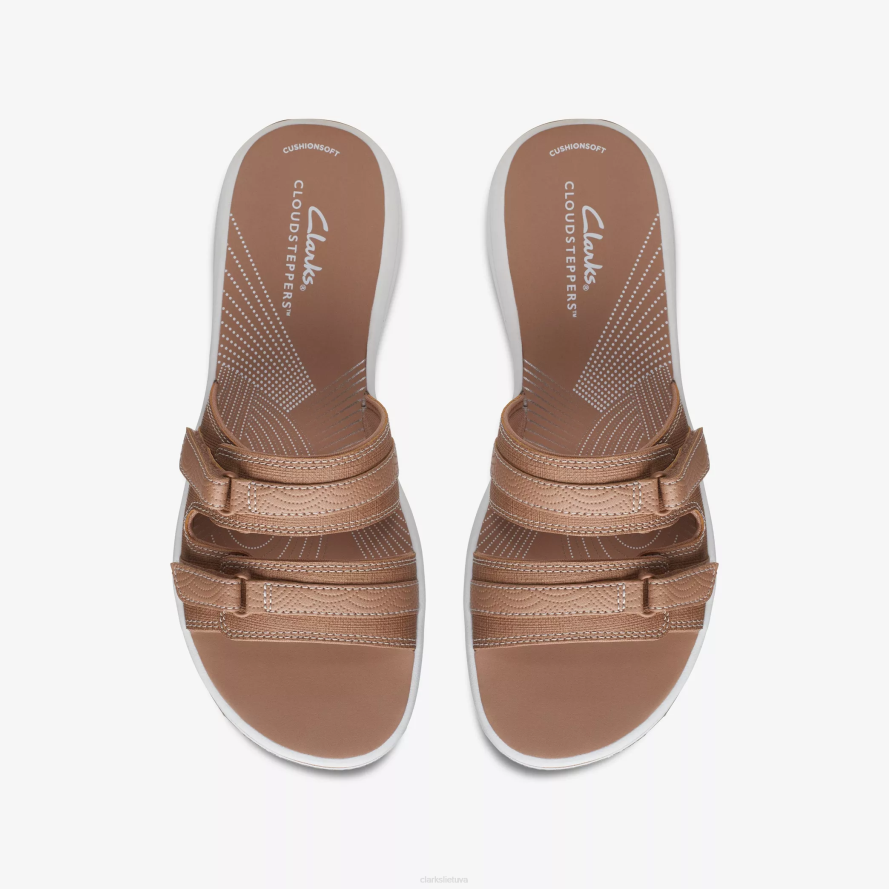 Clarks vėjo vamzdelis H2XV81 šiltas smėlio spalvos