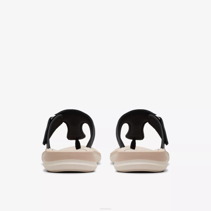 Clarks vaikščiojimas slidėmis H2XV74 juodas