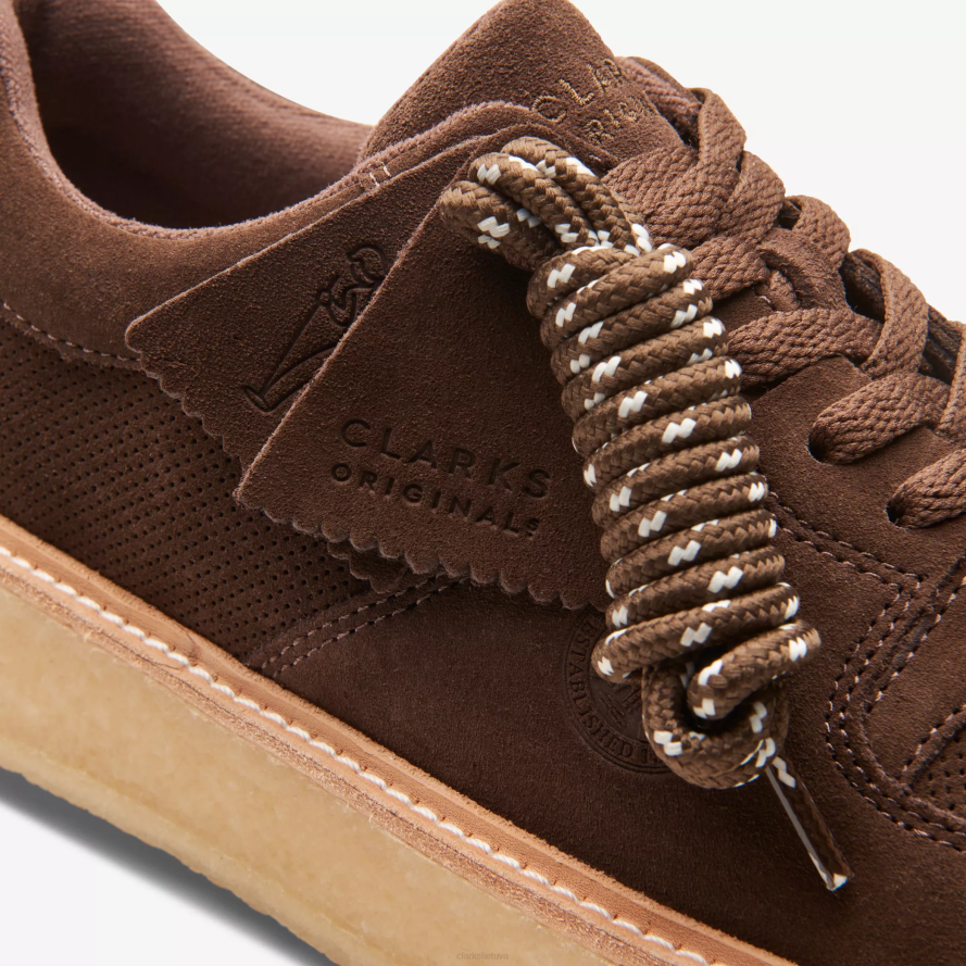 Clarks 8-asis Sandfordas H2XV365 tamsiai rudas