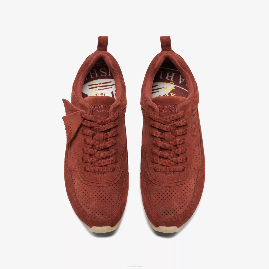 Clarks 8-asis šliuzas H2XV352 bordo