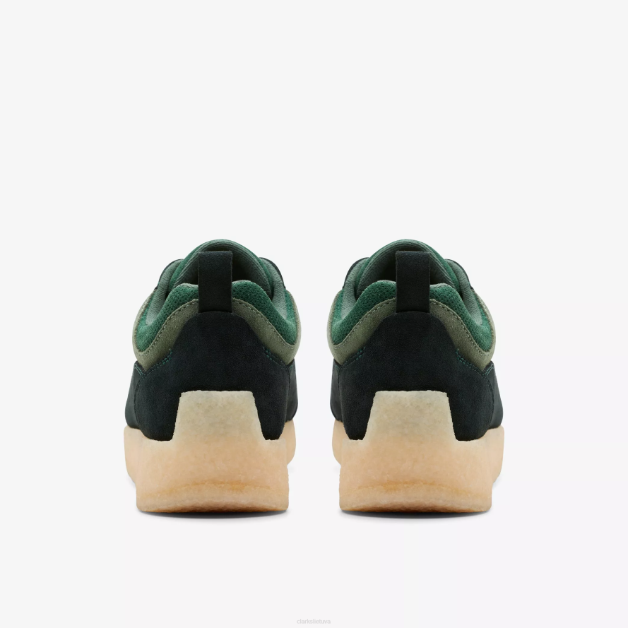 Clarks 8-asis šliuzas H2XV353 tamsiai žalias derinys