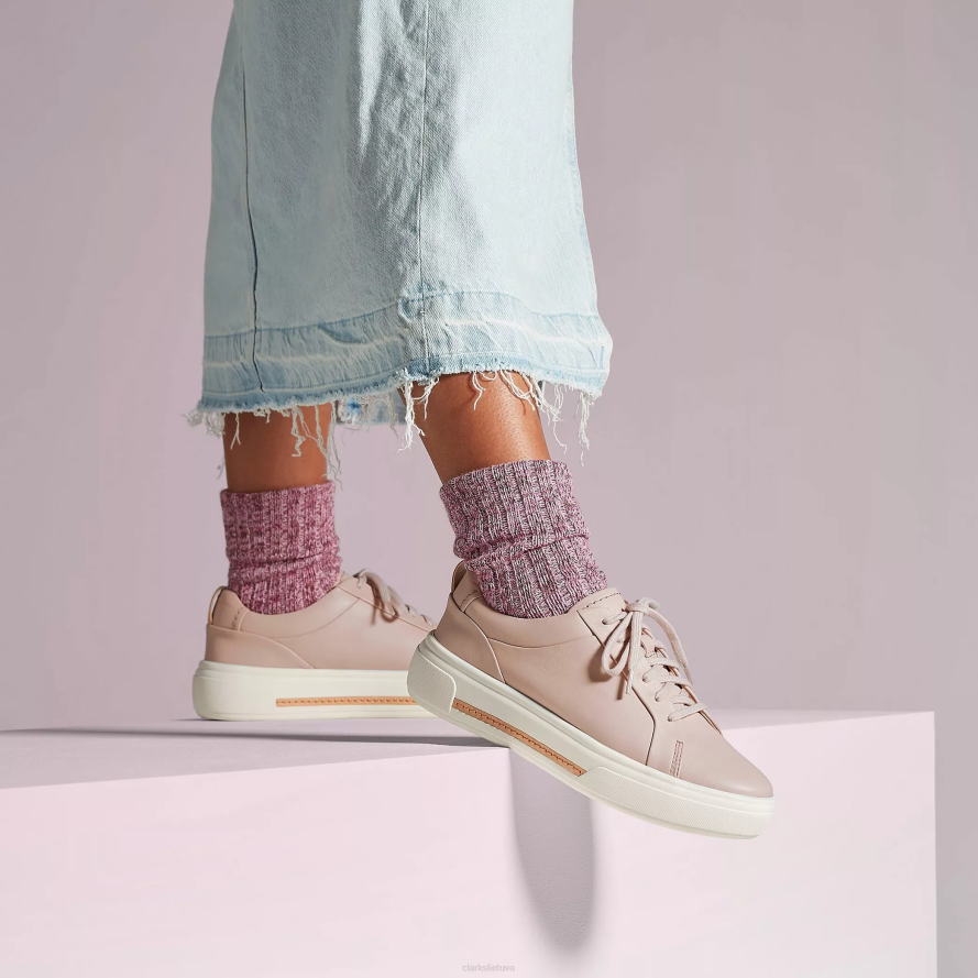 Clarks Hollyhock pasivaikščiojimas H2XV315 rožių oda