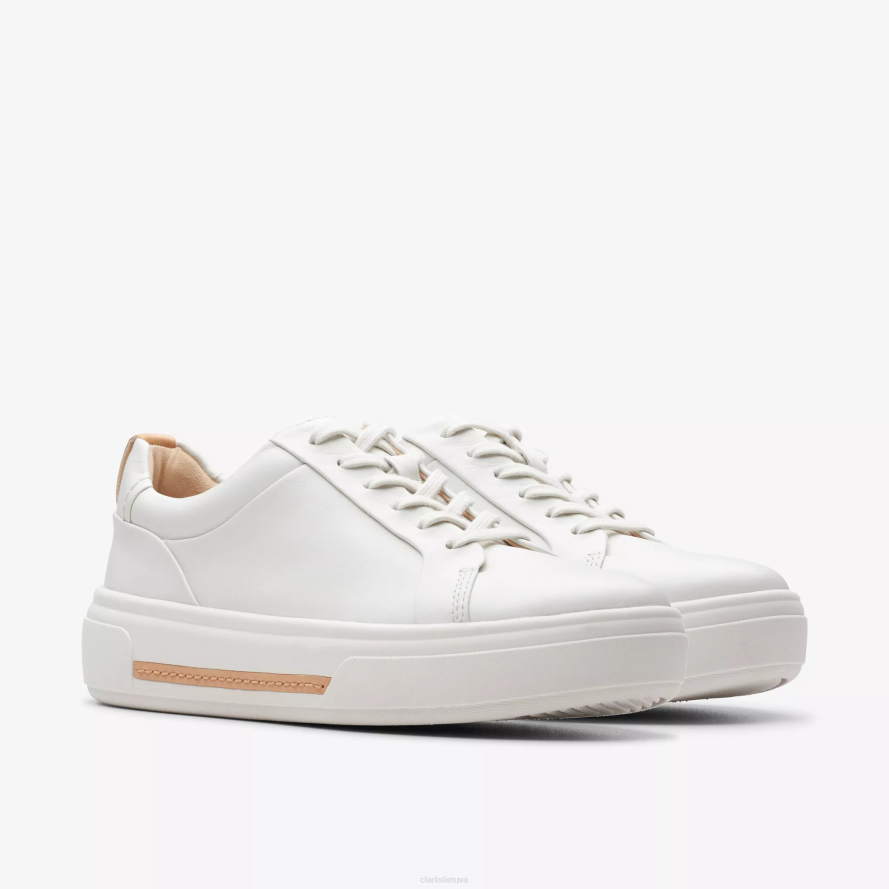 Clarks Hollyhock pasivaikščiojimas H2XV316 beveik baltos odos