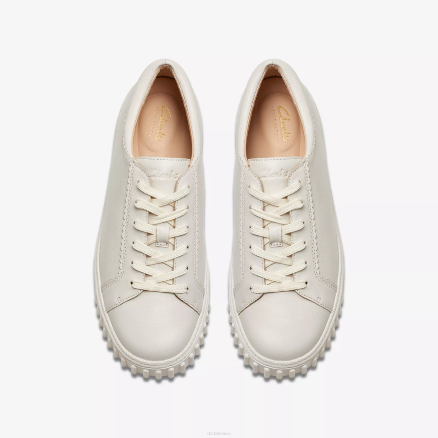Clarks Mayhill pasivaikščiojimas H2XV311 beveik baltos odos