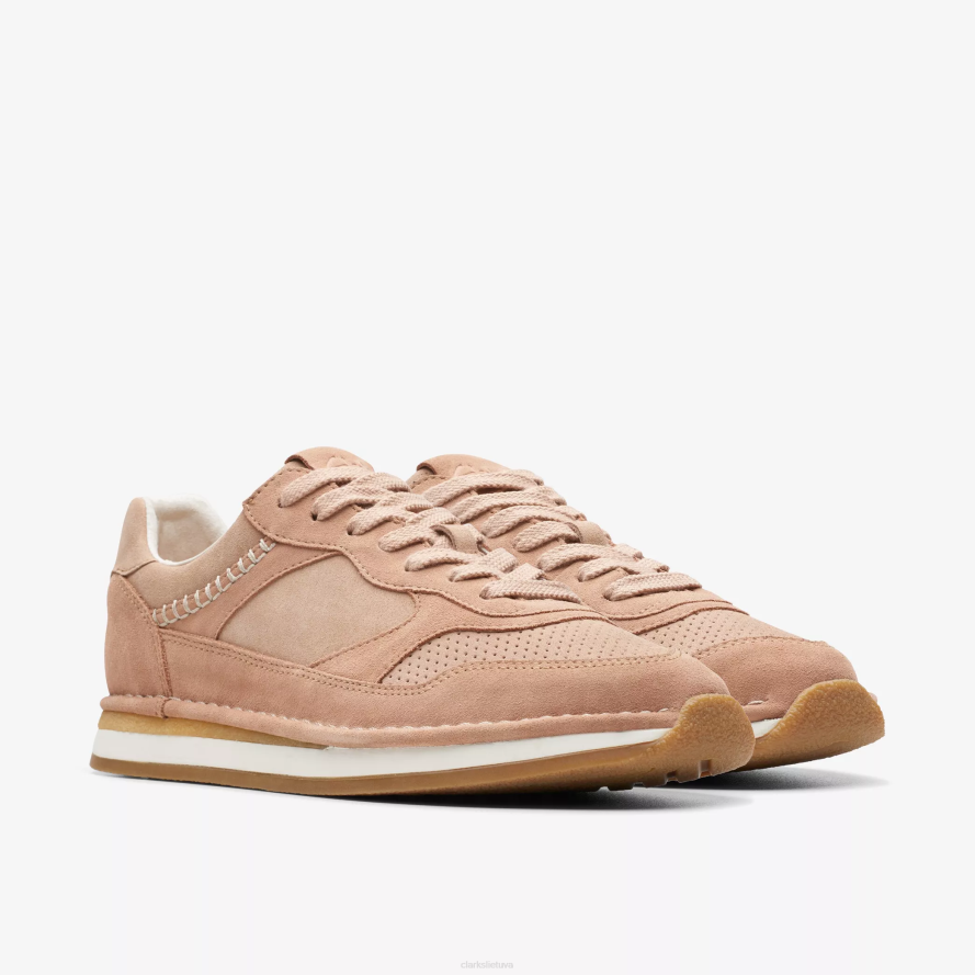 Clarks amatų bėgimas H2XV366 šiltas smėlio spalvos derinys