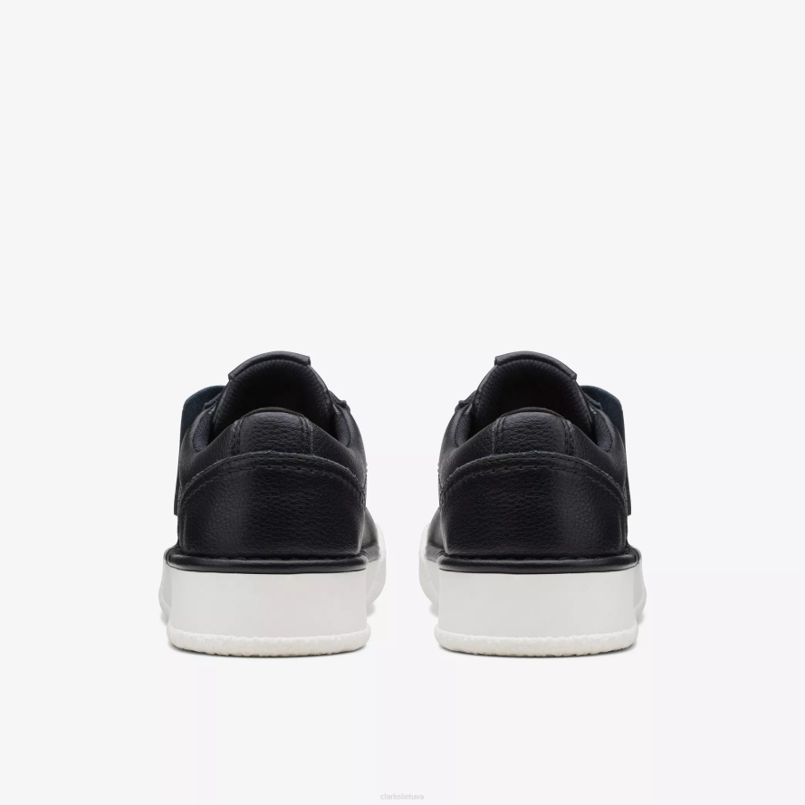 Clarks amatų taurės pasivaikščiojimas H2XV367 juoda oda