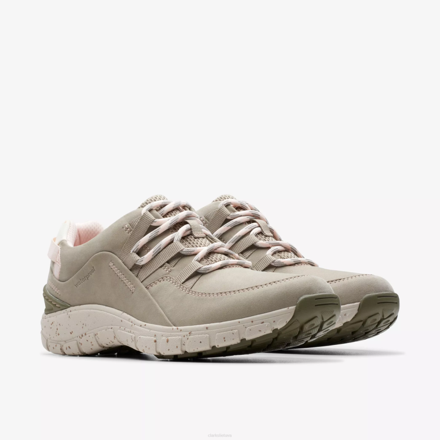Clarks bangų diapazonas H2XV343 akmens nubukas