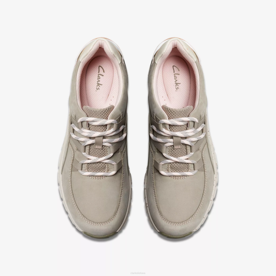 Clarks bangų diapazonas H2XV343 akmens nubukas