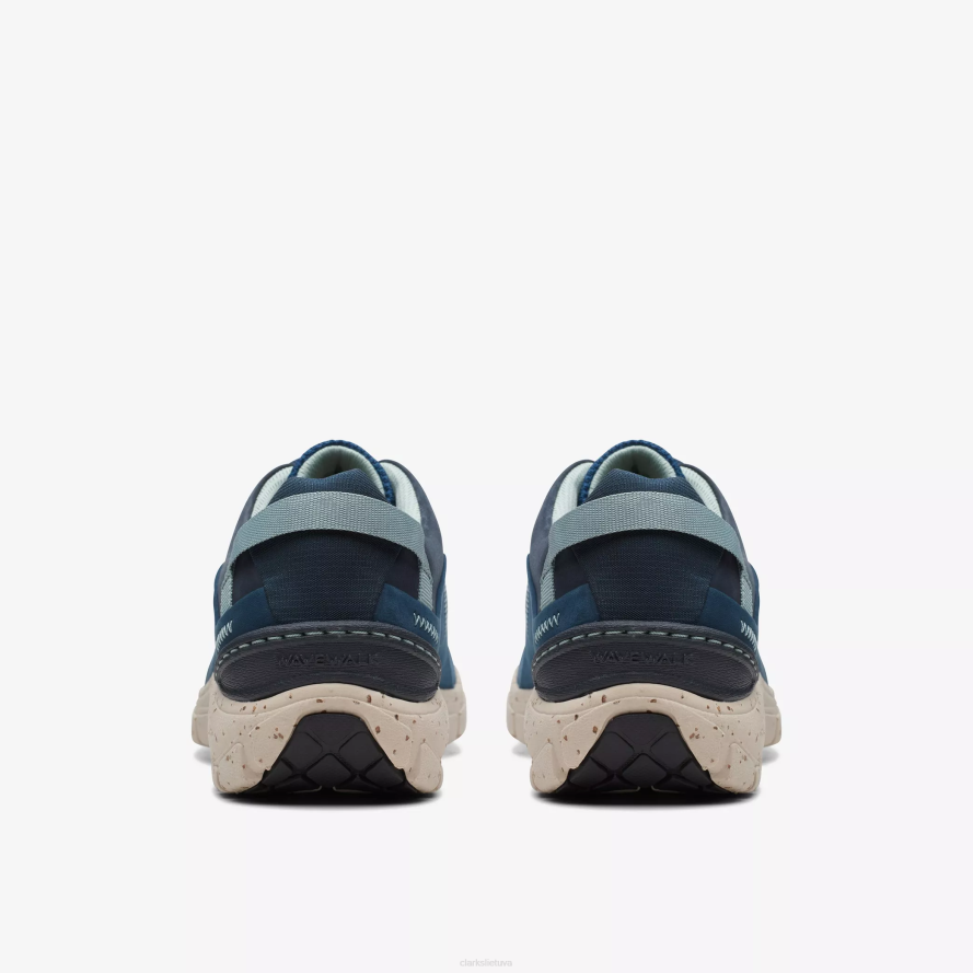 Clarks bangų diapazonas H2XV346 mėlynas derinys
