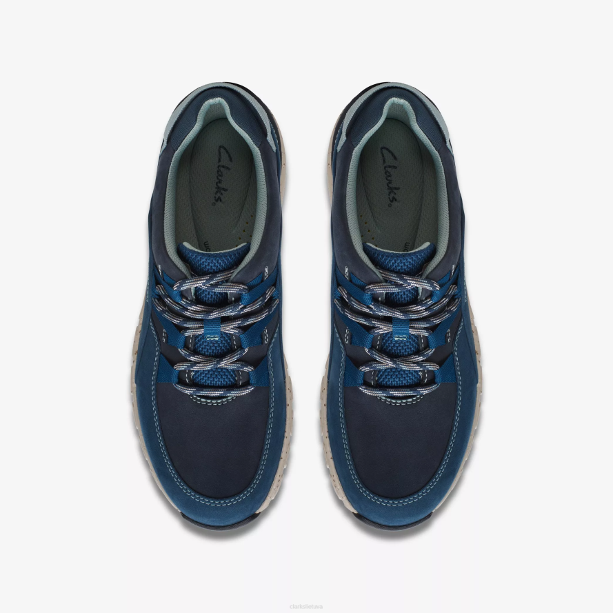 Clarks bangų diapazonas H2XV346 mėlynas derinys