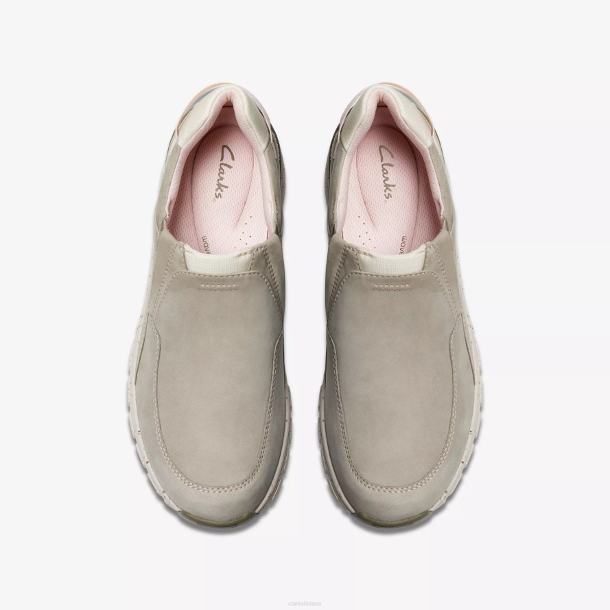 Clarks bangų plynaukštė H2XV339 akmens nubukas