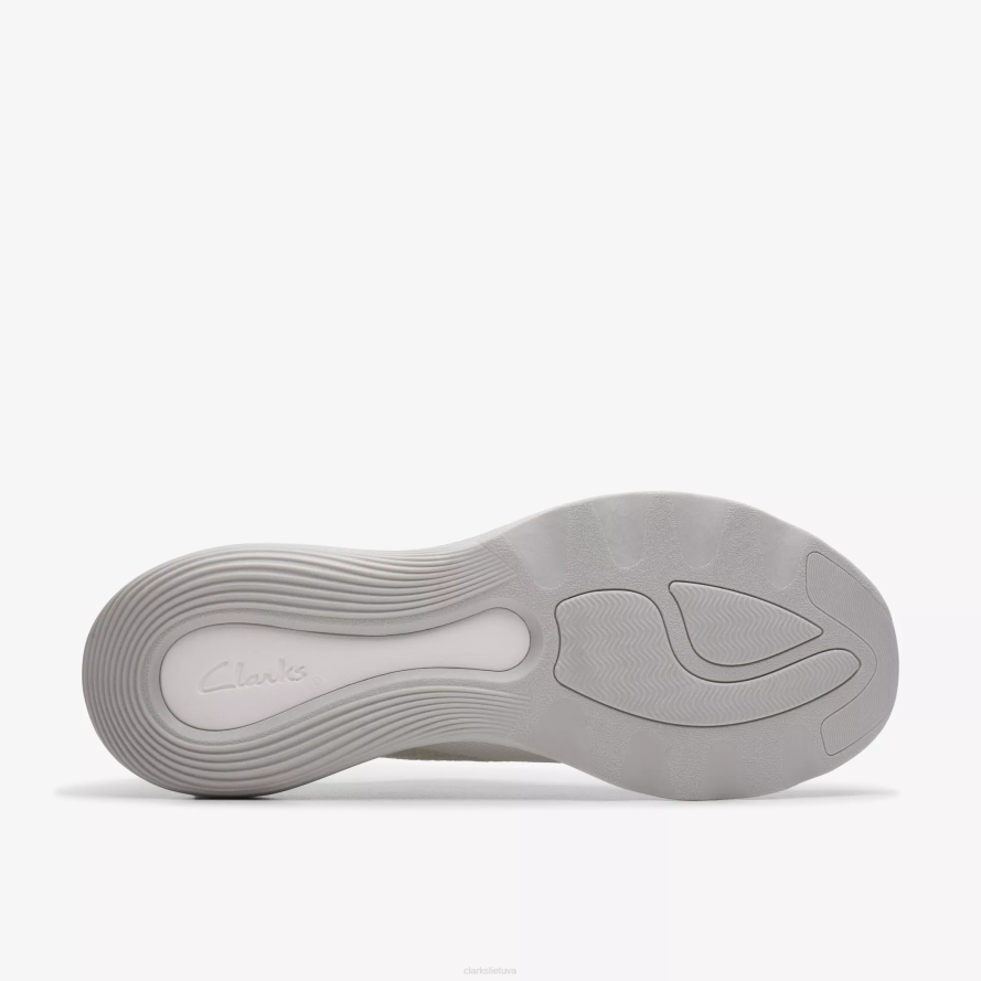 Clarks grandinės kaklaraištis H2XV349 baltas mezginys