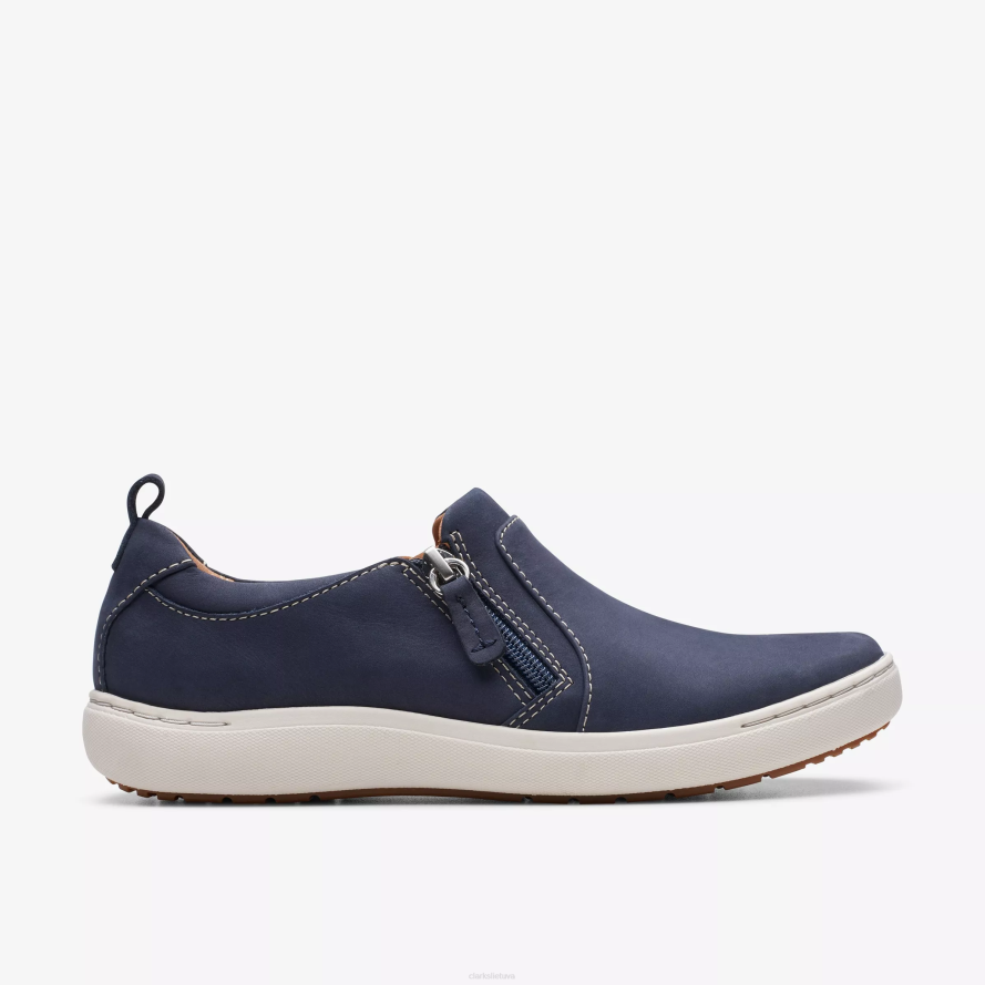Clarks nalle alyvinė H2XV308 jūrinis nubukas