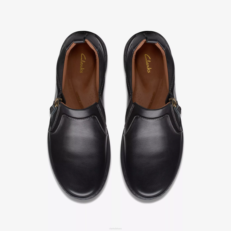 Clarks nalle alyvinė H2XV309 juoda oda