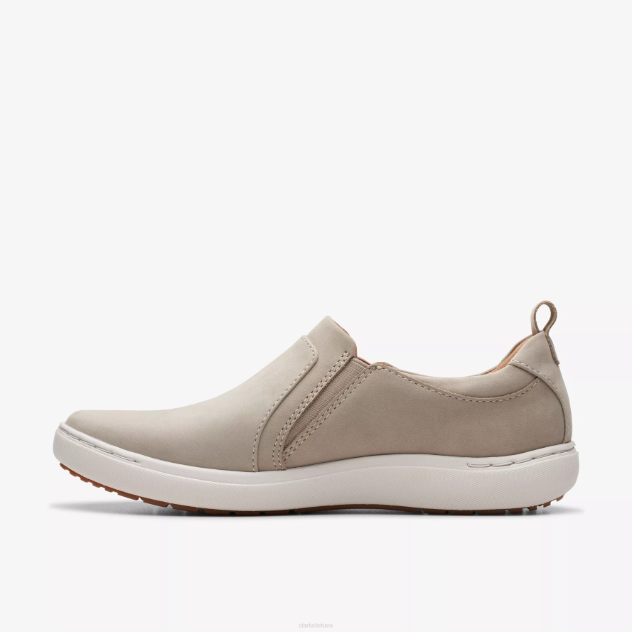 Clarks nalle alyvinė H2XV310 akmens nubukas