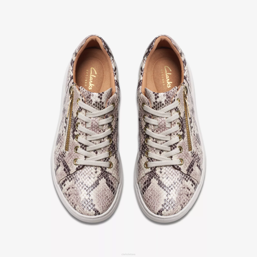 Clarks nalle nėriniai H2XV323 gyvatės atspaudas