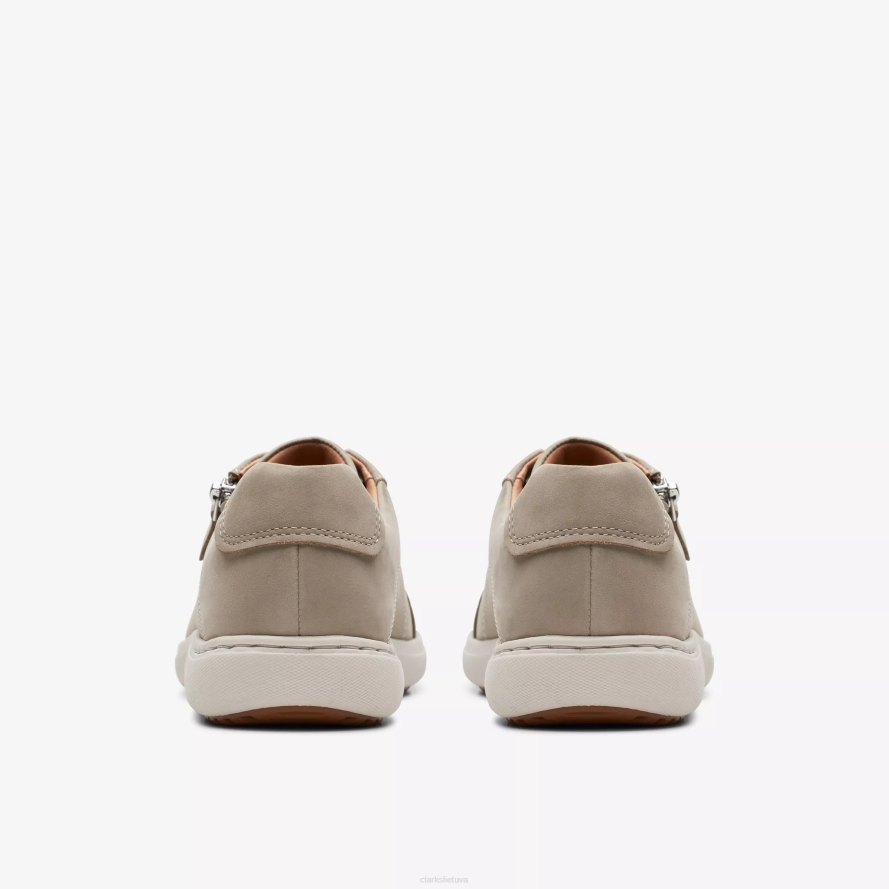 Clarks nalle nėriniai H2XV325 akmens nubukas
