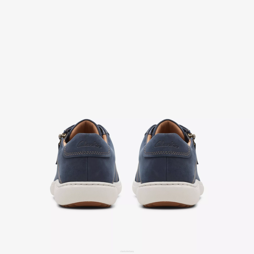 Clarks nalle nėriniai H2XV326 jūrinis nubukas