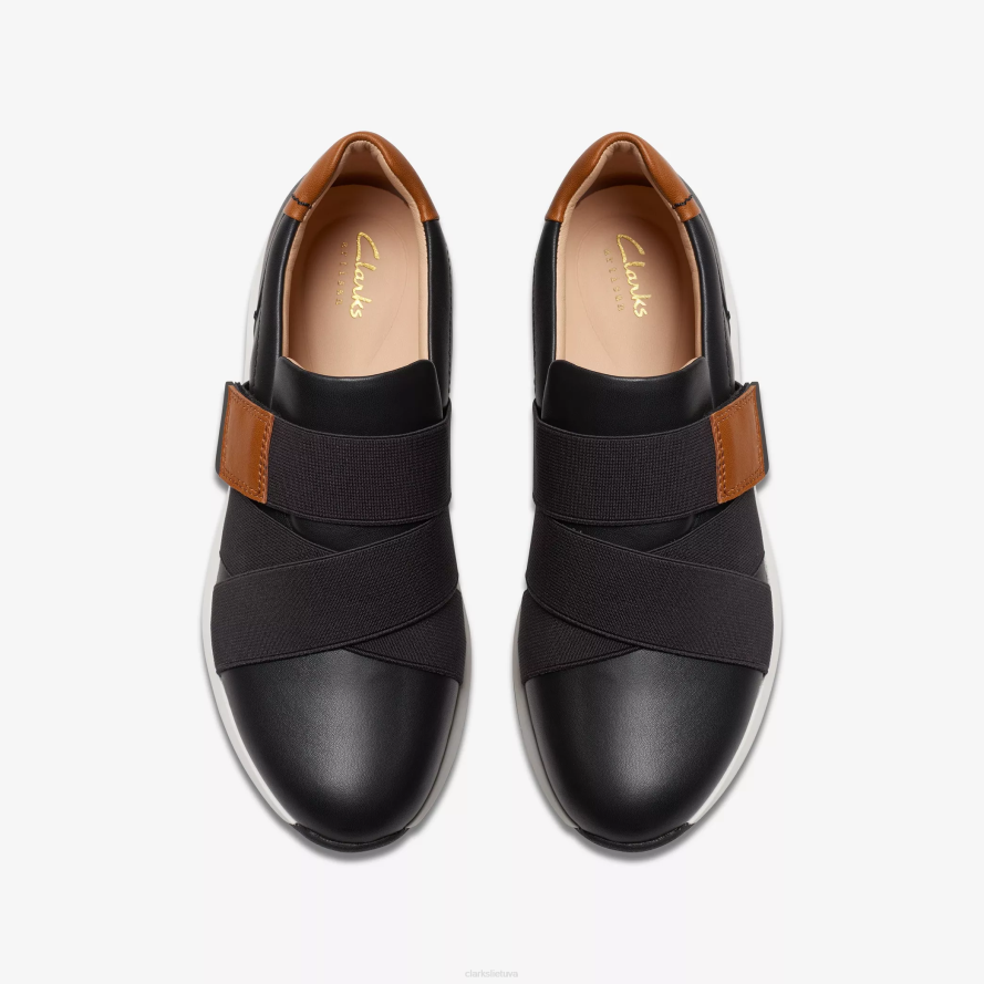 Clarks tivoli dirželis H2XV333 juoda oda