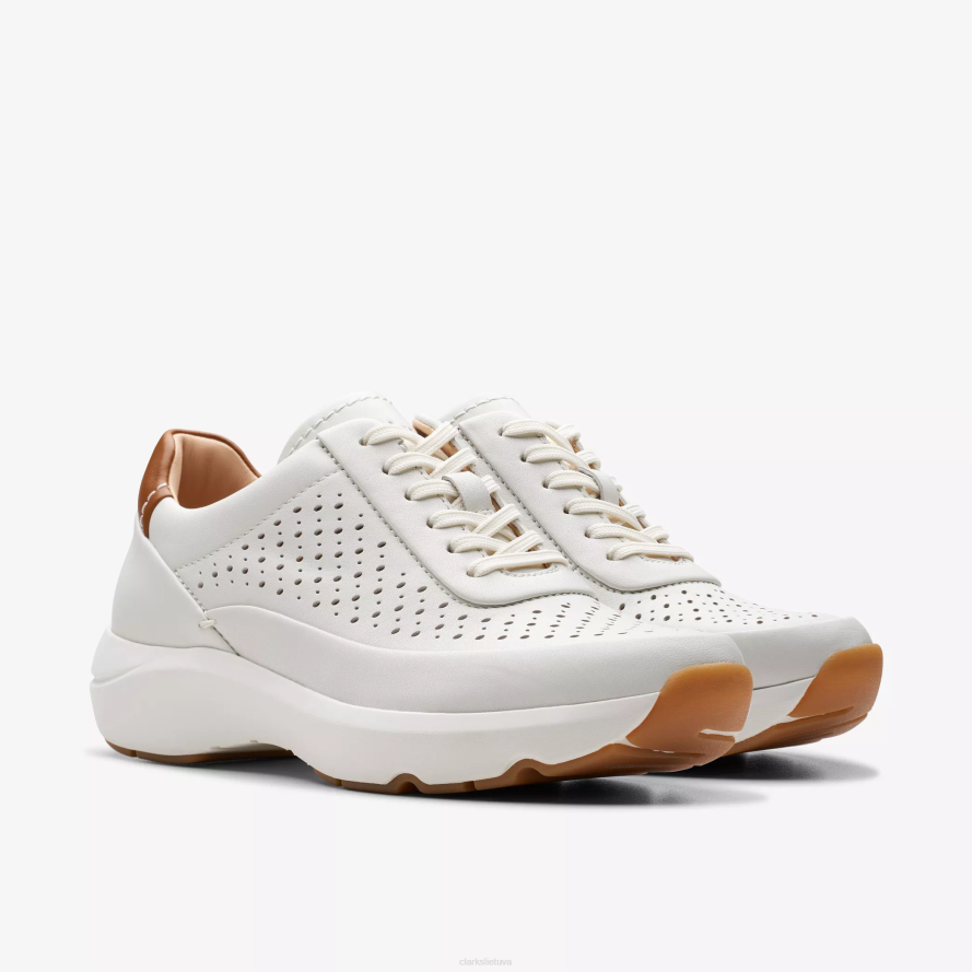 Clarks tivoli malonė H2XV330 beveik baltos odos