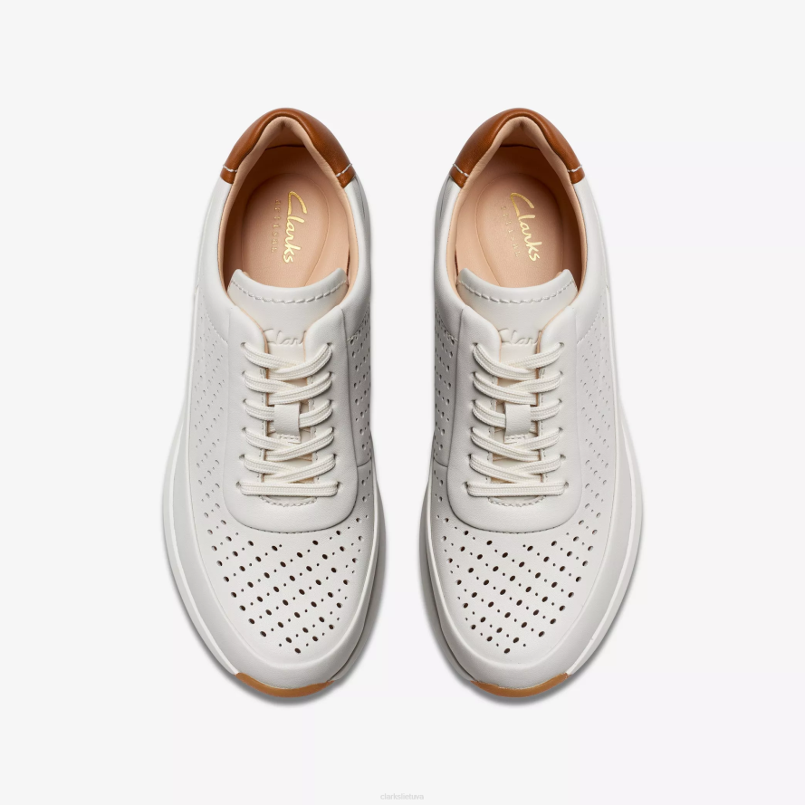 Clarks tivoli malonė H2XV330 beveik baltos odos