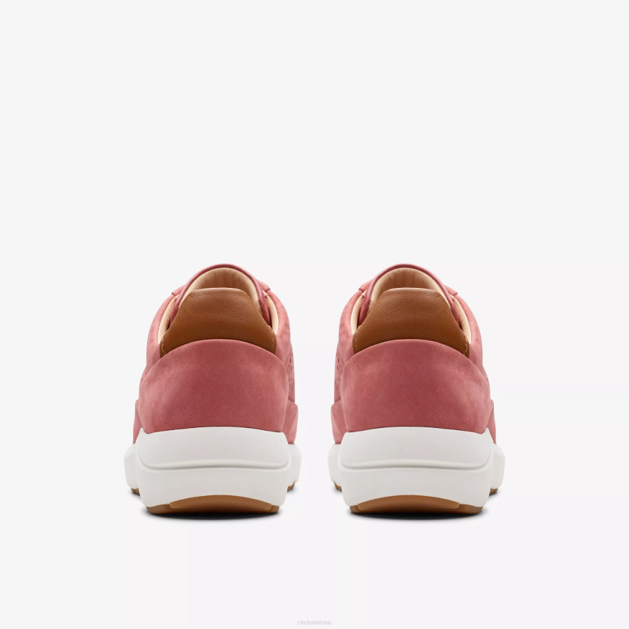 Clarks tivoli malonė H2XV331 dulkėtas rožių nubukas