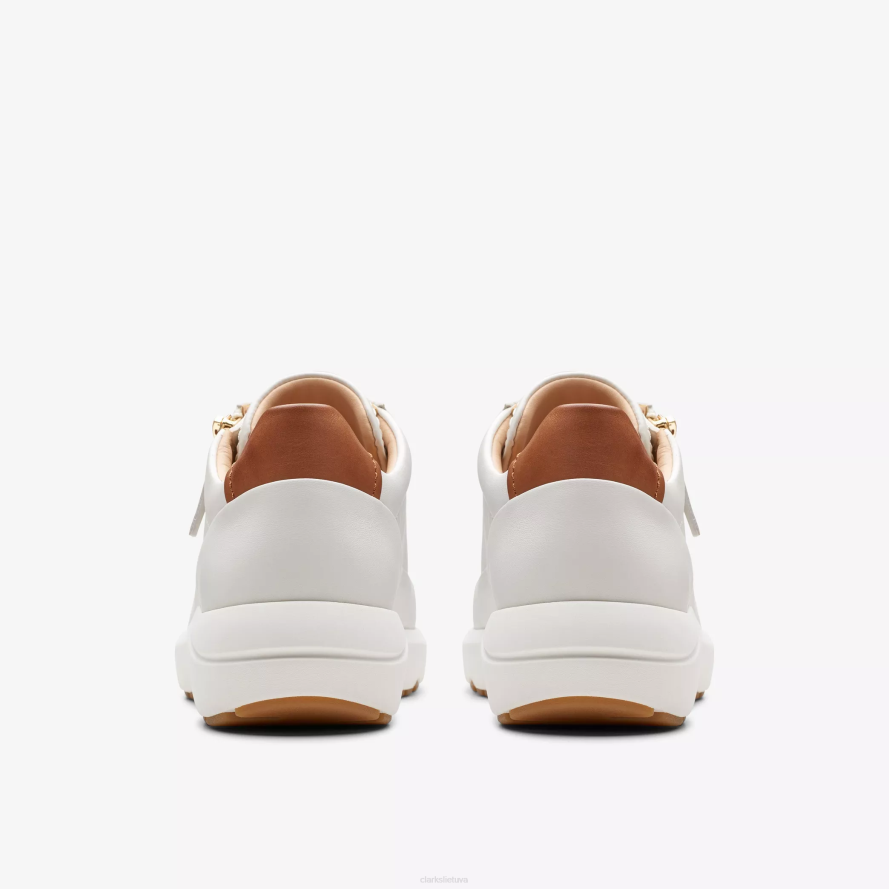 Clarks tivoli zip H2XV319 beveik baltos odos