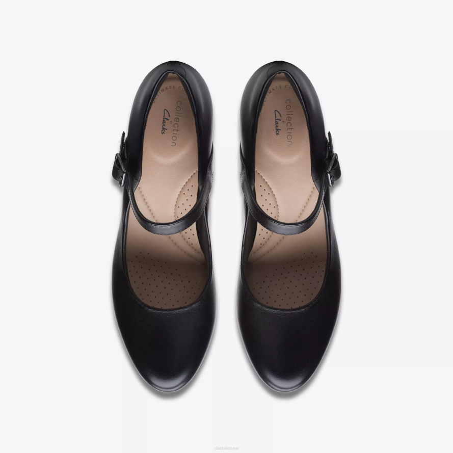 Clarks ambyr blizgesys H2XV529 juoda oda