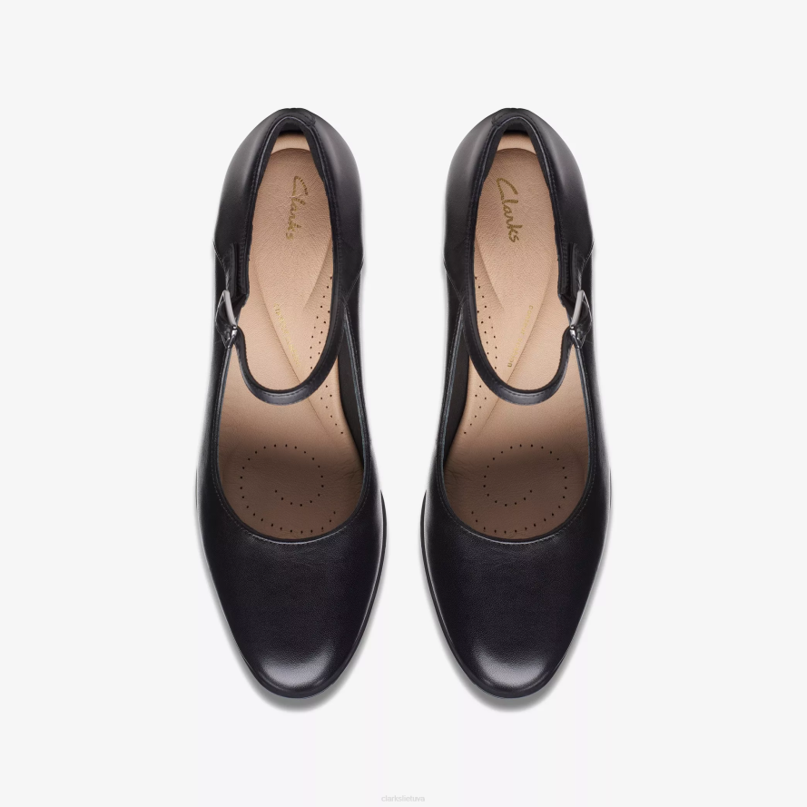 Clarks freva 55 dirželis H2XV521 juoda oda