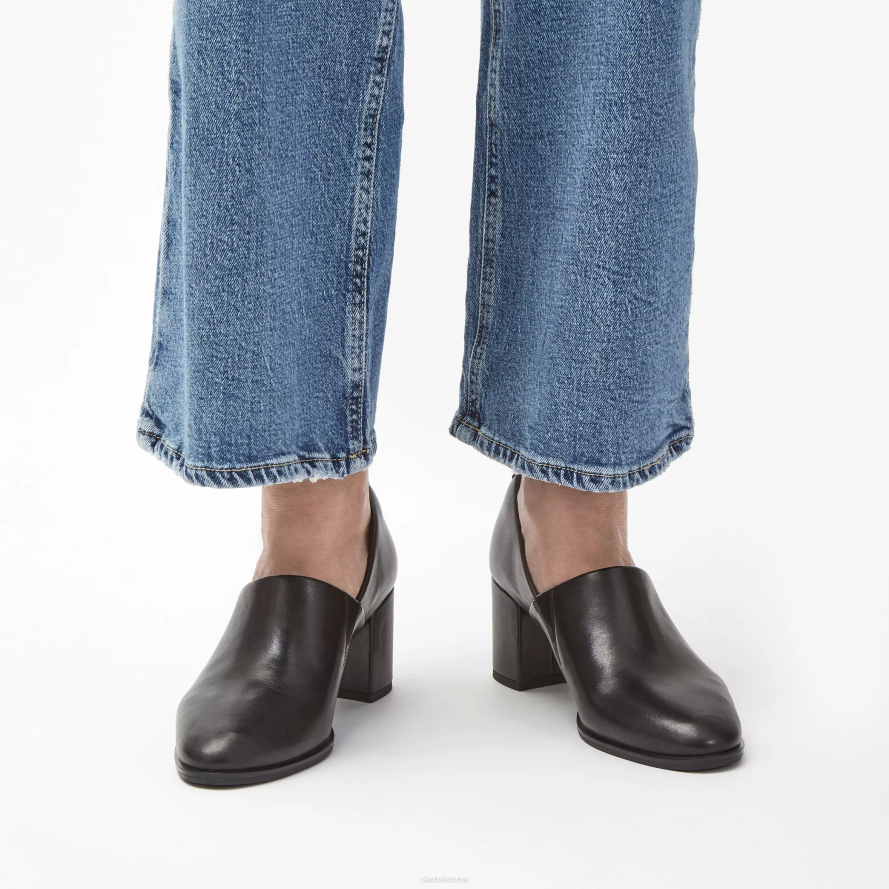 Clarks freva 55 lelija H2XV536 juoda oda