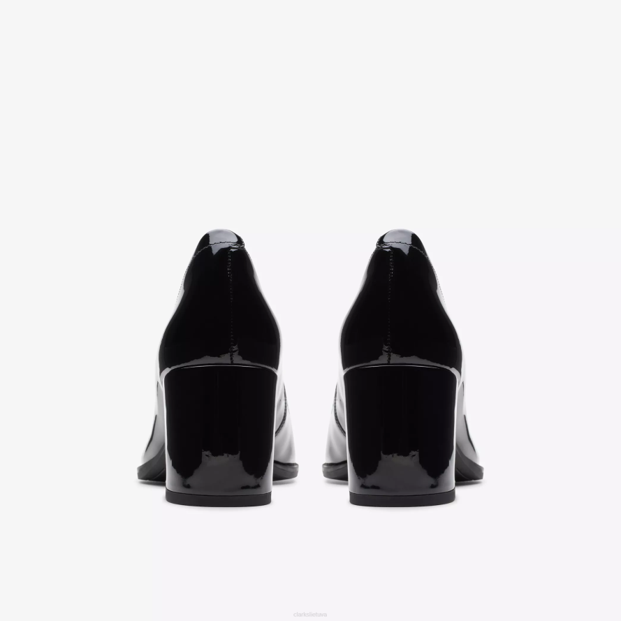 Clarks freva 55 teismas H2XV509 juodas patentas