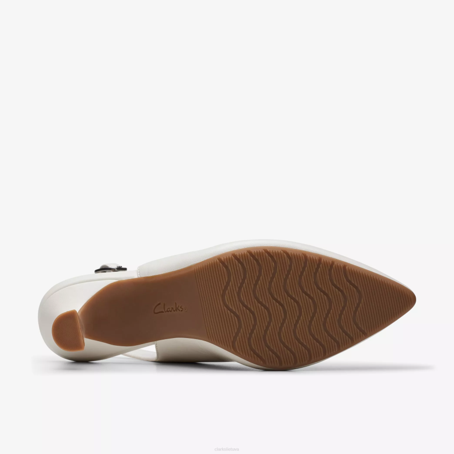 Clarks kataleyna žingsnis H2XV502 beveik baltos odos
