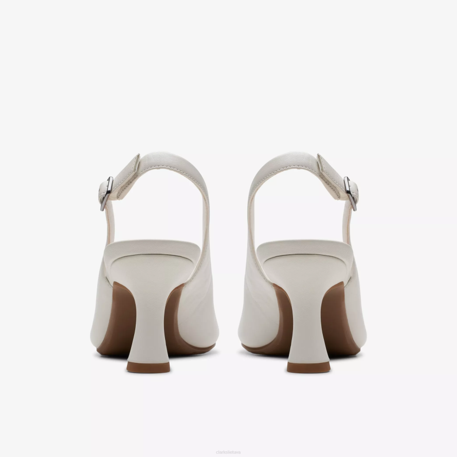 Clarks kataleyna žingsnis H2XV502 beveik baltos odos