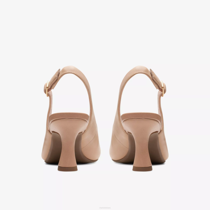 Clarks kataleyna žingsnis H2XV503 šilta smėlio spalvos oda