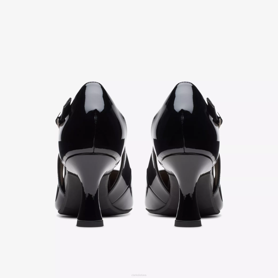 Clarks kataleyna rae H2XV524 juodas patentas