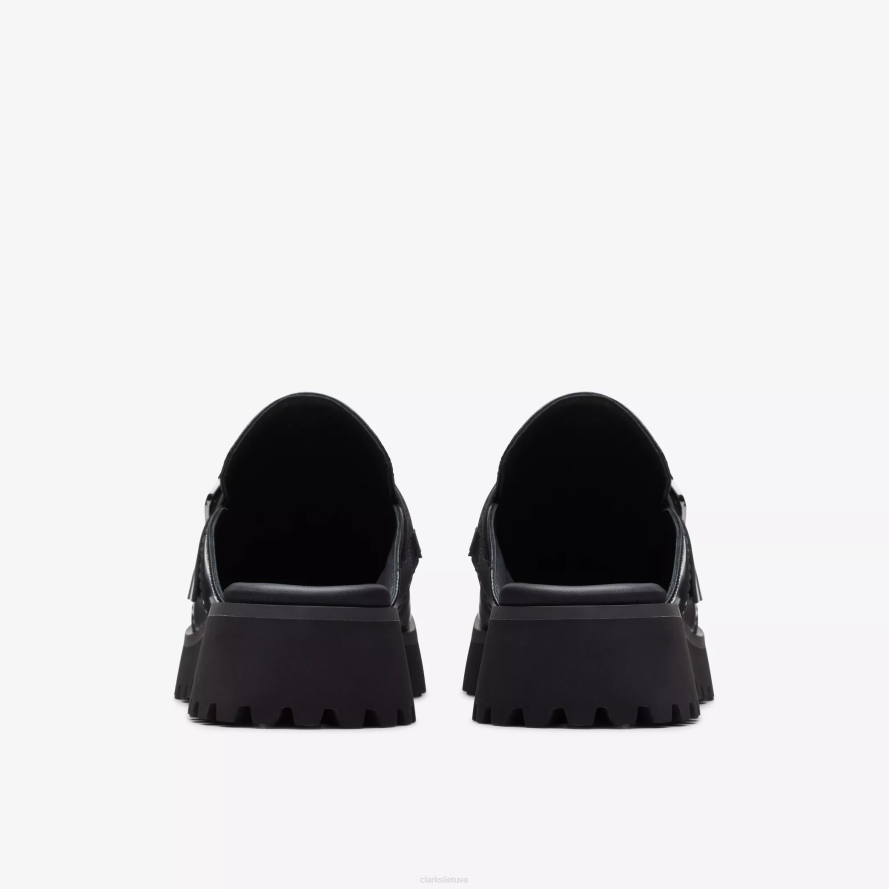 Clarks lieka toks laisvas H2XV515 juoda oda