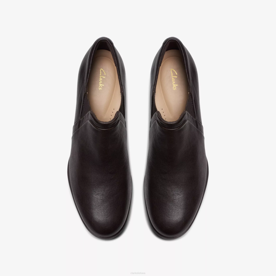 Clarks loken būdas H2XV531 tamsiai ruda oda