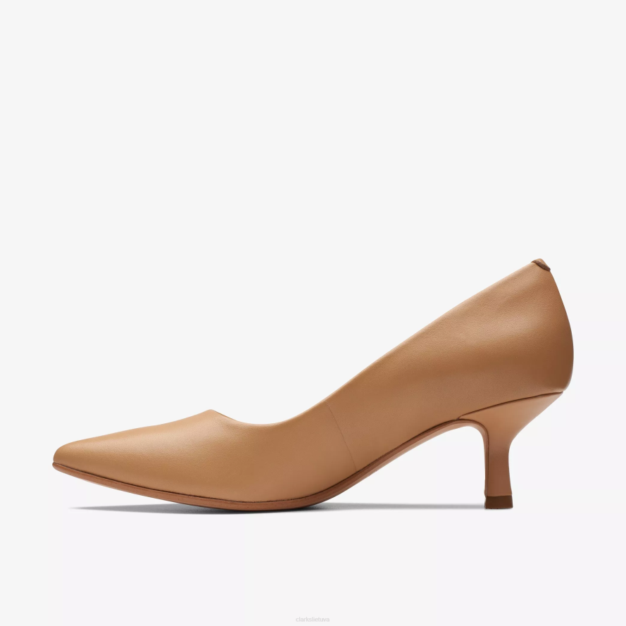 Clarks violetinė 55 rae H2XV537 kupranugario oda